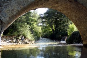 Le Pont bossu, idéale pour la baignade